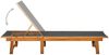 vidaXL Sonnenliege mit Tisch Massivholz Akazie und Textilene 41746 Bild 5