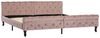 vidaXL Bettgestell Rosa Samt 200 x 200 cm 288570 Bild 2