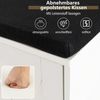 COSTWAY Schuhbank, mit Kissen & 9 Fächern, Schuhschrank für 9 Paar Schuhe Bild 4