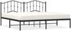 vidaXL Bettgestell mit Kopfteil Metall Schwarz 193x203 cm 373795 Bild 2