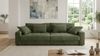 Big-Sofa 284 cm breit Wellenunterfederung Lounge-Couch Stauraum Cord Grün Bild 2