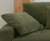 Big-Sofa 284 cm breit Wellenunterfederung Lounge-Couch Stauraum Cord Grün Bild 5