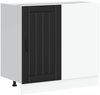 vidaXL Küchenunterschrank „Lucca“ Schwarz Holzwerkstoff 854309 Bild 2