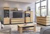 Highboard Colditz / Corte, Holzwerkstoff, Holzfarben, 104 x 164 x 40 cm Bild 2