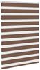 vidaXL Doppelrollo Braun 105x150 cm Stoffbreite 100,9 cm Polyester 4014340 Bild 3
