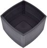 vidaXL Beistelltisch Mokka 54×54×36,5 cm Kunststoff 48776 Bild 4
