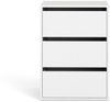 Dmora Kommode Adonino, Mehrzweckkommode, Schlafzimmerkommode, Schrank mit Schubladen, 51x40 h70 cm, Weiß Bild 5