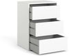 Dmora Kommode Adonino, Mehrzweckkommode, Schlafzimmerkommode, Schrank mit Schubladen, 51x40 h70 cm, Weiß Bild 4
