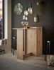 Bartisch >Anett< in Artisan Eiche inkl. Apotheker-Schrank - 105x101x52cm (BxHxT) Bild 2