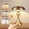 ZMH LED Tischleuchte Kabellos Vintage Akku Nachttischlampe Touch Dimmbar für Fensterbank, Augenschutz, Einfache Installtion, LED fest integriert, 3000-6500K, mit USB Aufladbar Nickel Batterie Tischlampen Bild 2