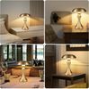 ZMH LED Tischleuchte Kabellos Vintage Akku Nachttischlampe Touch Dimmbar für Fensterbank, Augenschutz, Einfache Installtion, LED fest integriert, 3000-6500K, mit USB Aufladbar Nickel Batterie Tischlampen Bild 4