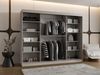 Kleiderschrank Bimaza 250 (Farbe: Schwarz) Bild 3