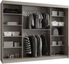 Kleiderschrank Bimaza 250 (Farbe: Schwarz) Bild 4