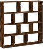 vidaXL Würfelregal 12 Fächer Räuchereiche Holzwerkstoff 860008 Bild 2
