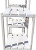 Blumentreppe Blumenregal Blumenpodest Pflanzregal Blumenhocker Standregal weiß Bild 2