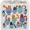 Duo-Gift Tasse Teacup Cats Teetasse mit Sieb und Deckel Porzellan 0,43 L, 1-tlg, 3-tlg. Bild 4