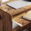 vidaXL Schreibtisch mit Regal Altholz 106 x 41 x 88.5 cm Holzwerkstoff 869472 Bild 4