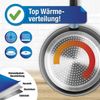 BRATmaxx Bratpfanne, fettarm braten ohne anhaften für Gas Induktion Elektro Kochfeld Bild 4