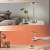 ZMH Nachttischlampe Kabellos Tischlampe Akku - LED Tischleuchte Touch Dimmbar Lampe mit USB Aufladbar Batterie Tischlampen Nickel für Modern Fensterbank Wohnzimmer Kinderzimmer Schlafzimmer Bild 5