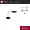 Paulmann 92437 LED Einbauleuchte Nova Coin 3er-Set Zigbee RGBW Schwarz matt Bild 5