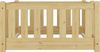 Kinderbett, Holzbett 90x200 mit Rundumsicherung Kiefer natur lackiert V-60.77-09Rollrost inkl. Bild 5