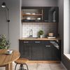 Küchenfront R-Line Anthrazit Hochglanz 59.2 x 59 cm Möbelfront für den Hängeschrank Vicco Bild 3