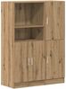 vidaXL 2-tlg. Küchenschrank-Set Artisan-Eiche Holzwerkstoff 3324150 Bild 2
