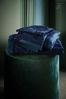 PIP Studio Duschtuch Tile de Pip Dark Blue 70x140 cm Jacquard Frottee Ornamente blau Bild 3