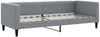 vidaXL Tagesbett Ausziehbar mit Schubladen Hellgrau 80x200 cm Stoff 3196627 Bild 4