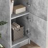 vidaXL Schreibtisch 2 pcs Beton Grau 3337292 Bild 4