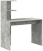 vidaXL Schreibtisch 2 pcs Beton Grau 3337292 Bild 5