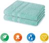 Lavea Seiftuch Bali Seiftücher, Waschlappen Frottee 30x30 cm, Weiches Bio-Baumwollfrottee (Set, 2-St), kleine Handtücher, Handtuch-Set, GOTS-zertifiziert, 500g/m² Bild 2