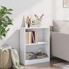 vidaXL Bücherregal Weiß 60x24x76 cm Holzwerkstoff 800855 Bild 3