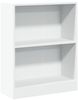 vidaXL Bücherregal Weiß 60x24x76 cm Holzwerkstoff 800855 Bild 2