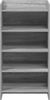 vidaXL Schuhschrank Grau Sonoma 48 x 36 x 92 cm Holzwerkstoff 8011344 Bild 3