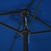 Sonnenschirm, Terrassenschirm mit Aluminium-Mast 460x270 cm Blau Bild 5