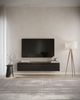 Selsey 'Bemmi' TV-Hängeboard, Schwarz, ca. 30 x 150 x 32 cm Bild 2