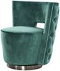 KAWOLA Sessel SENSO Stoff Velvet grün 77 x 67 x 77 cm Bild 3