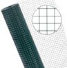 Zaunset Volierendraht Gartenzaun 1 x 10 m Drahtzaun 25 mm Zaun Komplett-Set Grün Bild 4