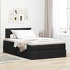 vidaXL Ottoman-Bett mit Matratze Schwarz 120x200 cm Stoff 3311451 Bild 3