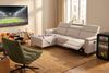 OTTO home Ecksofa LUND, Struktur-Bezug, L-Form, 261cm, man. /elektr. Relaxfunktion, auch mit USB A/C-Anschluss sowie Kopfteilverstellung Bild 2