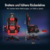 ALFORDSON Bürostuhl Massage-Lendenkissen ergonomisch Drehstuhl höhenverstellbar Bild 2