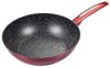 Schäfer Pfannen Hochwertiges Kochgeschirr – Für Perfektes Kochen und Braten Wok Ø28cm Metallic Red Bild 2
