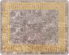 vidaXL Teppichläufer MARSA Grau 80 x 100 cm Polyester und PVC 42023352 Bild 2
