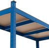 Steckregal Kellerregal Werkstattregal 200x120x50 Schwerlastregal blau 875kg Bild 2