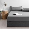 Good Nite Spannbettlaken Bettlaken, 30 cm Tief, Polyester, Weich, Atmungsaktiv, Waschbar, Gummizug: Rundum Elastisches Band, Für bett 90x200,Matratzen bis 30 cm Höhe, Elastisch, Rundumgummizug Bild 2