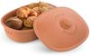 RÖMERTOPF Römertopf Brottopf oval MAXI 6,5 Liter - Keramik Brotkasten, (Set), aus Naturton Bild 2
