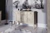 Sideboard Kommode LENNES Eiche massiv 127x100x45 cm Bild 5