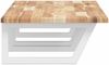 vidaXL Waschbeckenregal Wandmontage Stahl und Akazienholz 3302798 Bild 5