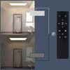 ZMH LED Deckenleuchte, 80 x 30 cm, 39W, 3000K dimmbar, flach, Lampe mit Fernbedienung, Panel, weiß, Schreibtischlampe für Küche Bild 4